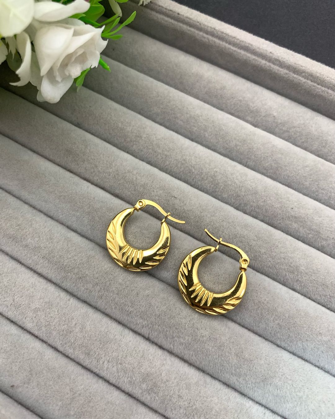 Gold-Plated Earrings