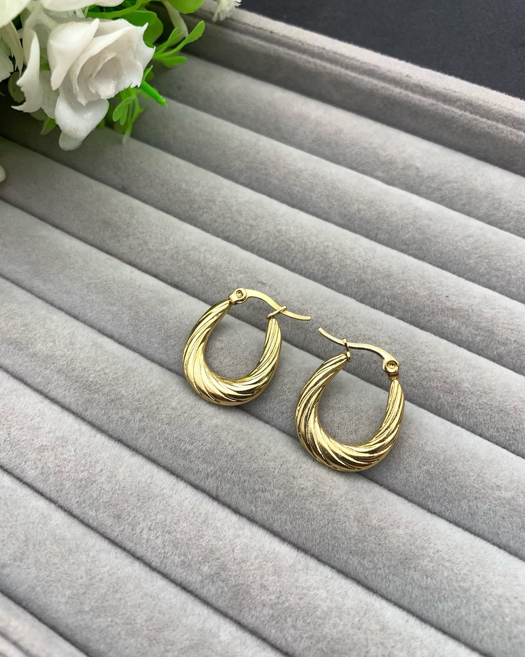 Gold-Plated Earrings