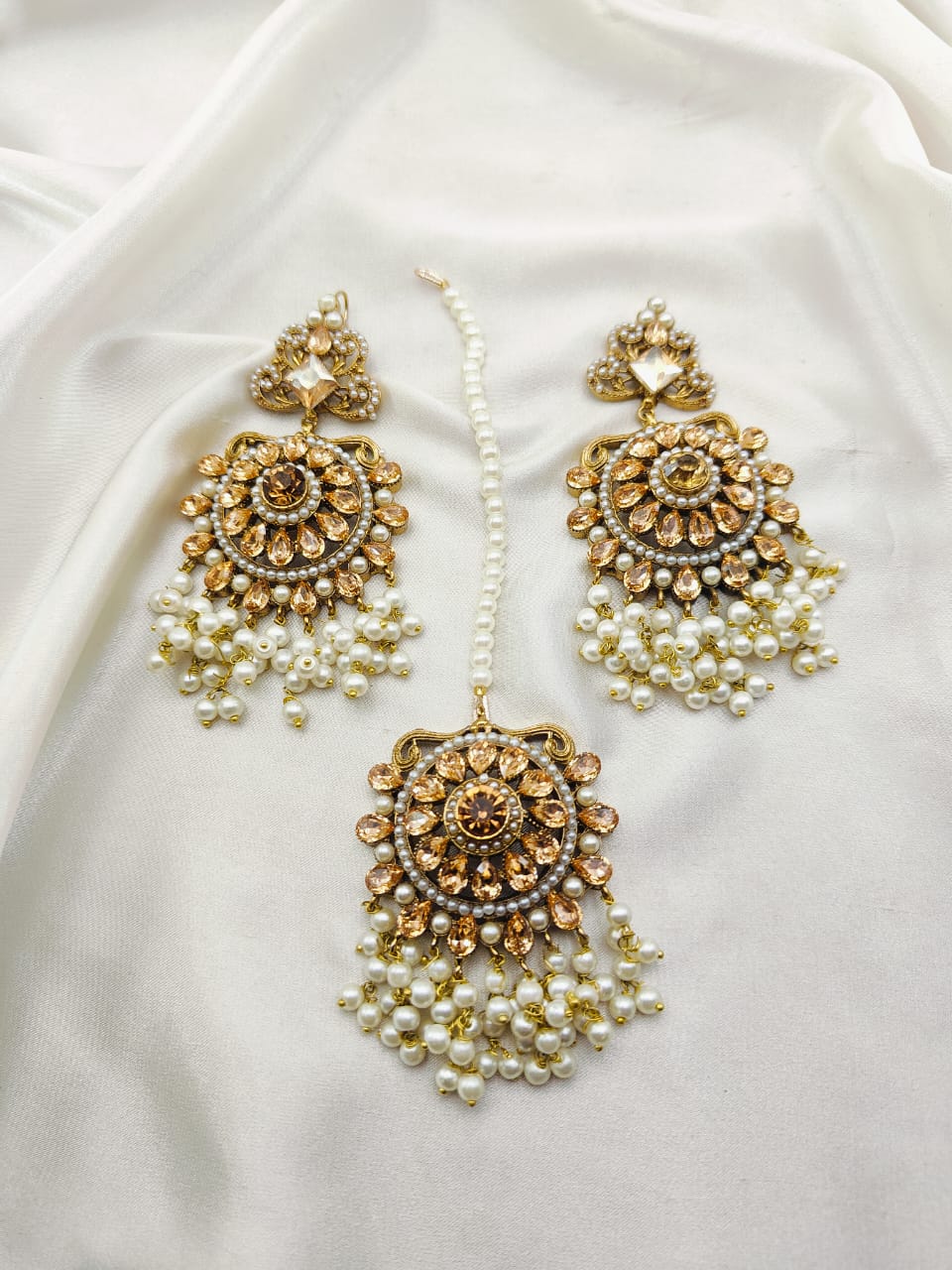 Mythri Earrings with Tika