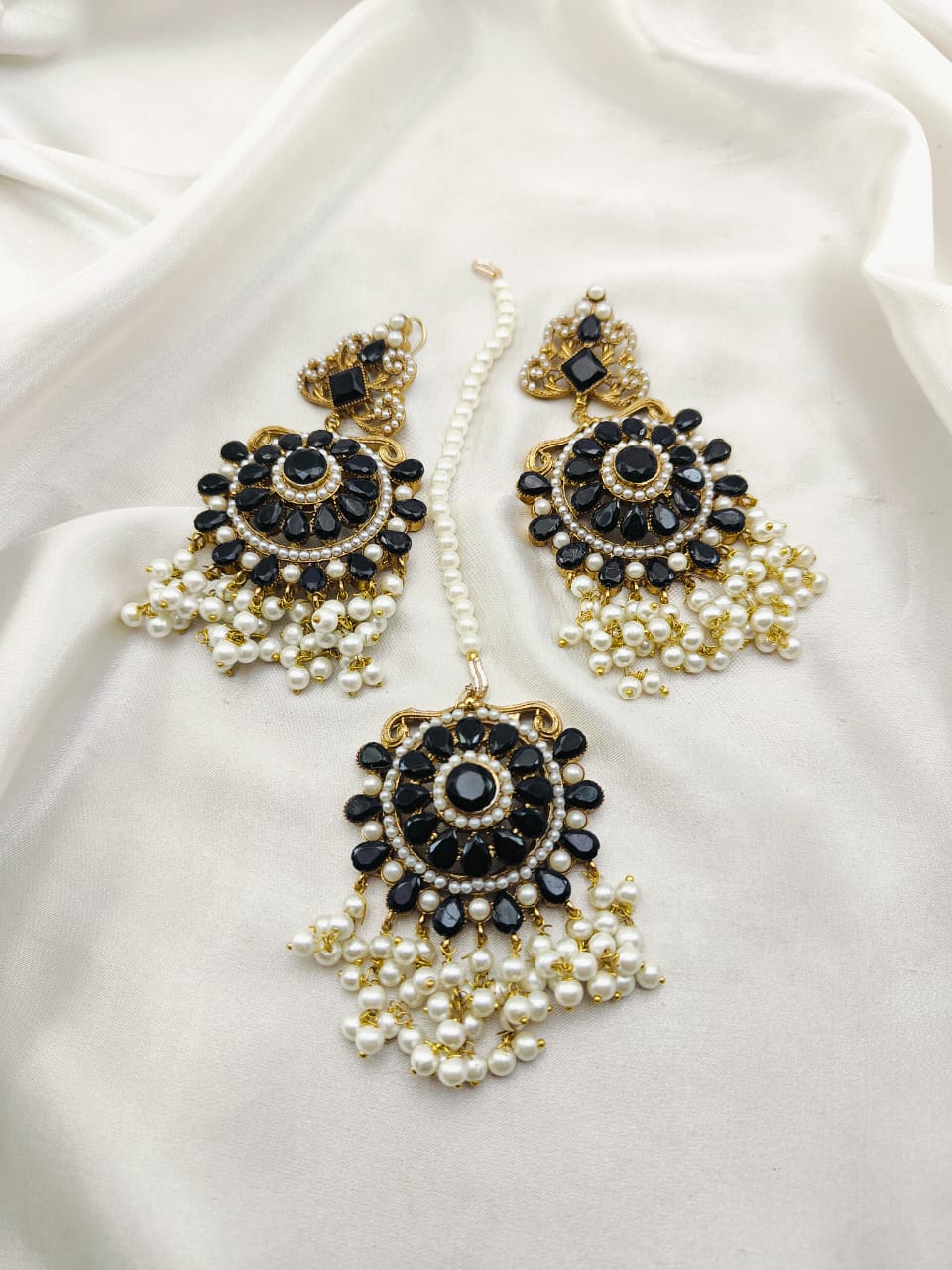 Mythri Earrings with Tika